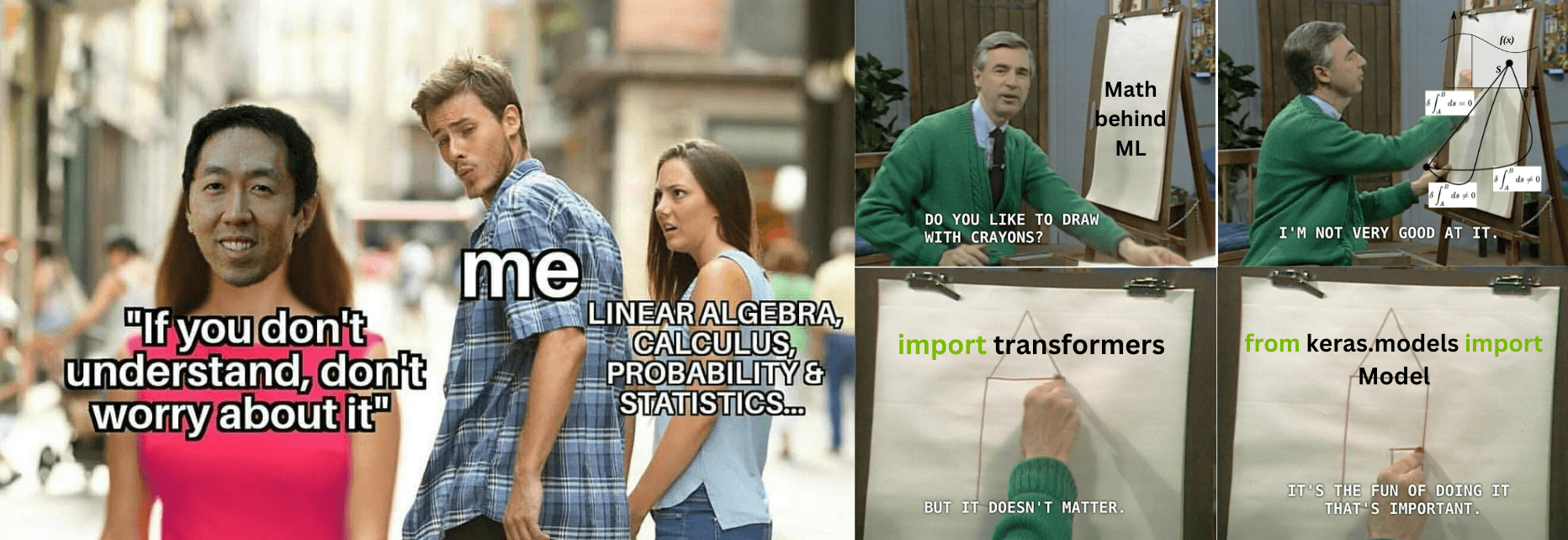 Maths for ML meme