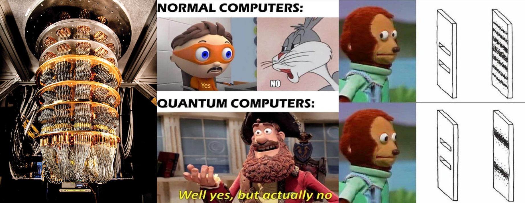 Quantum ML meme